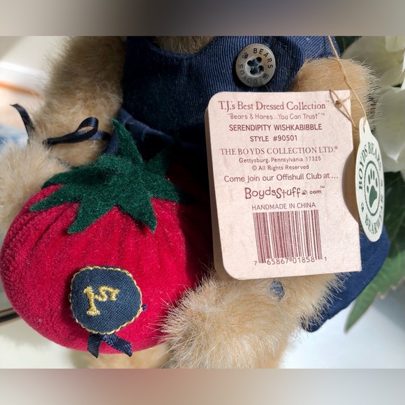 Gen-yoo-wine BOYDS Bears “Serendipity Wishkabibble” - Picture 3 of 8